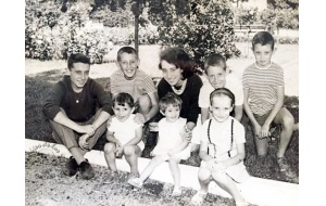 1962 - Hermanos Coira en los jardines